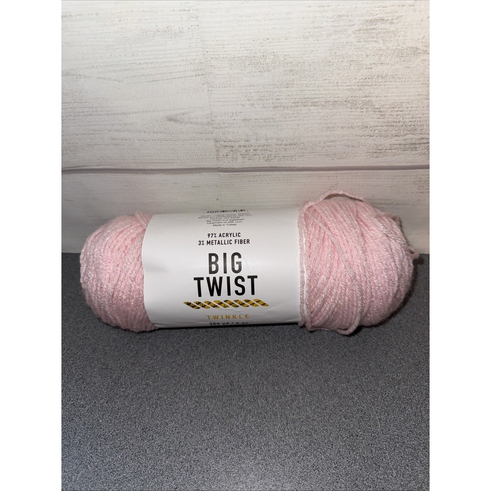 Big Twist Twinkle Light Pink 646300